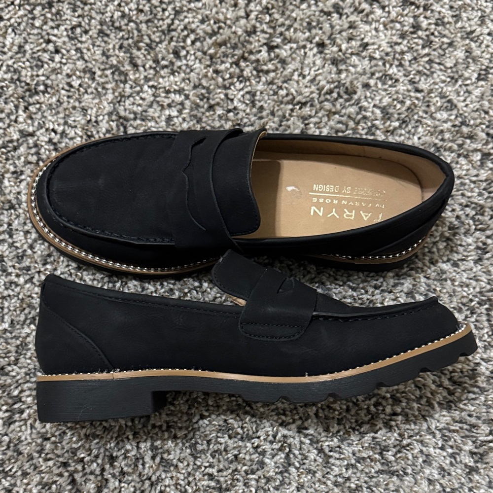 Women’s Black Loafers